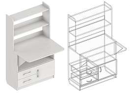 Стол письменный в Великом Новгороде - картинка
