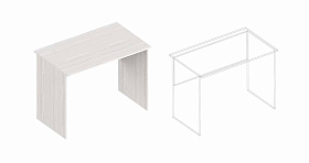 Стол письменный "Симпл" в Великом Новгороде - картинка