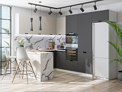 Кухня Евро Лайн-03 в Великом Новгороде - фото Кухня Евро Лайн-03 в Великом Новгороде - картинка