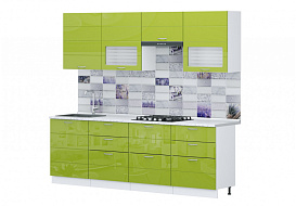 Кухня "Виола Нео" 2,4 м (тигра широкая) в Великом Новгороде - картинка