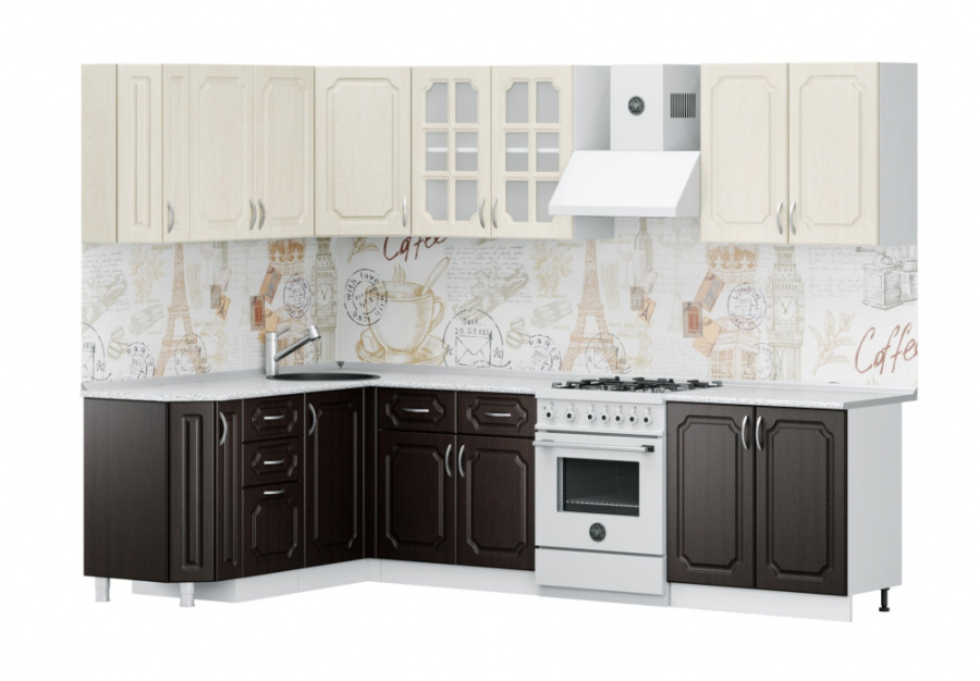 Кухня угловая "Виола Нео" 1,75х2,8м (роберт) в Великом Новгороде - фото Кухня угловая "Виола Нео" 1,75х2,8м (роберт) в Великом Новгороде - картинка