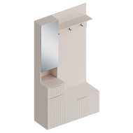 Прихожая с зеркалом (левое исполнение) МС "Тефия" в Великом Новгороде - картинка