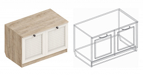 Тумба «Филадельфия» ПФ-06 2 ств. в Великом Новгороде - картинка