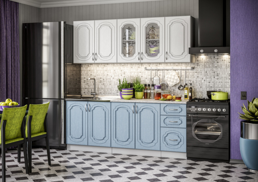 Кухня "Виола Нео Классика" 2,0м (Премьера) в Великом Новгороде - фото Кухня "Виола Нео Классика" 2,0м (Премьера) в Великом Новгороде - картинка