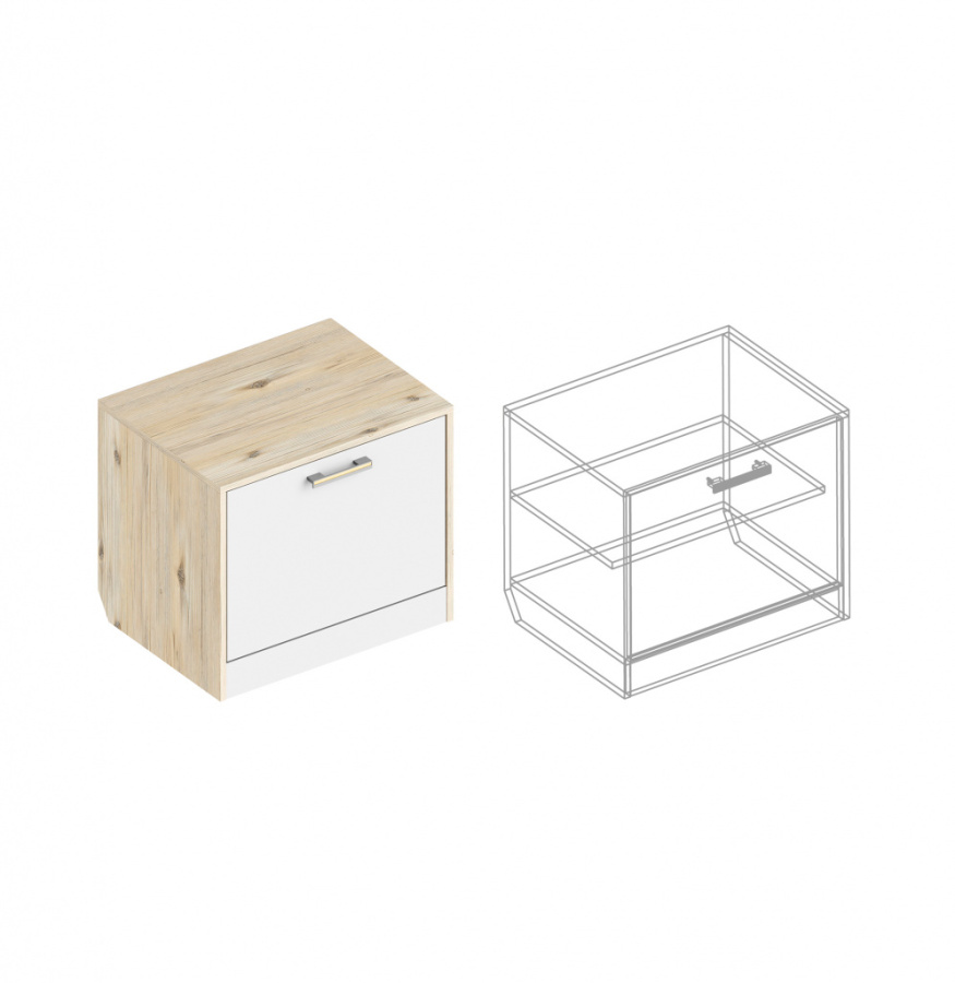 Тумба для обуви «Милана» 1-ств в Великом Новгороде - картинка