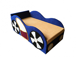 Детская тахта Машинка, цвет - Синий (астра) в Великом Новгороде - фото Детская тахта Машинка, цвет - Синий (астра) в Великом Новгороде - картинка