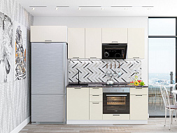 Кухня Флэт-01 в Великом Новгороде - картинка