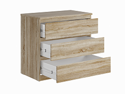 Комод 3 ящика 80х76 МАЛЬТА в Великом Новгороде - картинка