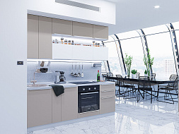 Кухня Фьюжн-01 в Великом Новгороде - фото Кухня Фьюжн-01 в Великом Новгороде - картинка