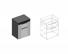 Тумба «Вита» 1-ств с ящиком и нишей в Великом Новгороде - картинка