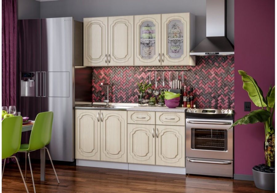 Кухня "Виола Нео" 1,6 м (Премьера) в Великом Новгороде - картинка