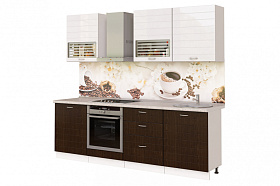 Кухня "Виола Нео" 2,4м (тигра узкая) в Великом Новгороде - картинка
