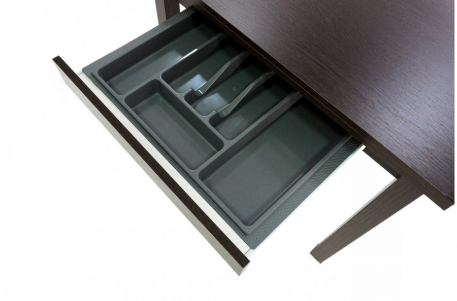 Стол обеденный раскладной (прямая нога) с ящиком в Великом Новгороде - фото Стол обеденный раскладной (прямая нога) с ящиком в Великом Новгороде - картинка