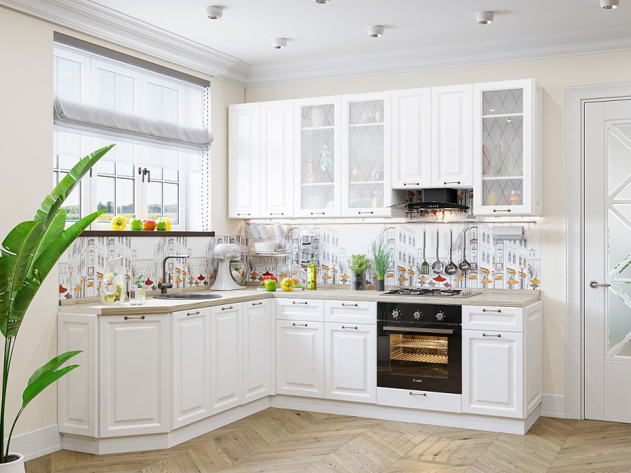 Кухня Ницца-03 в Великом Новгороде - фото Кухня Ницца-03 в Великом Новгороде - картинка