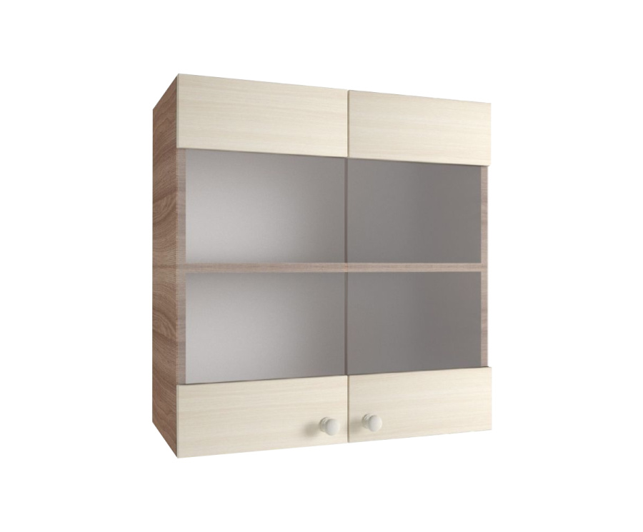 Шкаф навесной стекло ВС600 "Кухня Шимо" в Великом Новгороде - фото Шкаф навесной стекло ВС600 "Кухня Шимо" в Великом Новгороде - картинка