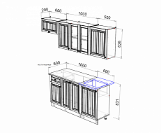 Кухня "Хозяюшка" 2,1м в Великом Новгороде - картинка