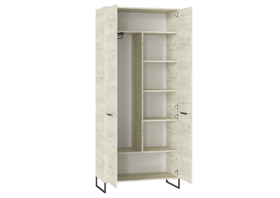 Шкаф с выдвижной штангой "ЛОФТ" в Великом Новгороде - картинка