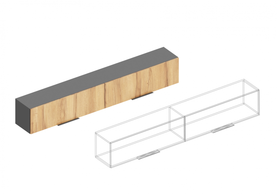 Шкаф настенный «Моника» 2000 в Великом Новгороде - картинка