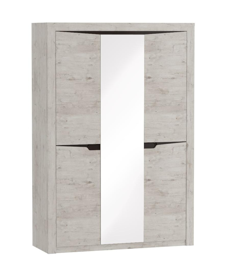 Шкаф 3 дв. с раздвижными дверями "Соренто" спальня в Великом Новгороде - фото Шкаф 3 дв. с раздвижными дверями "Соренто" спальня в Великом Новгороде - картинка