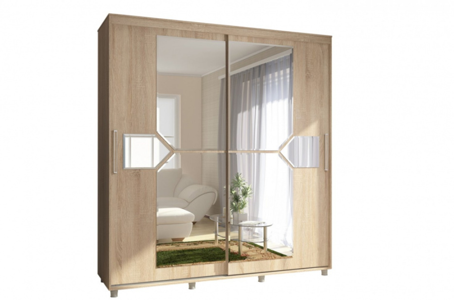 Шкаф-купе "Комфорт-12 ПРАЙМ 2,0 м" (калейдоскоп) в Великом Новгороде - фото Шкаф-купе "Комфорт-12 ПРАЙМ 2,0 м" (калейдоскоп) в Великом Новгороде - картинка