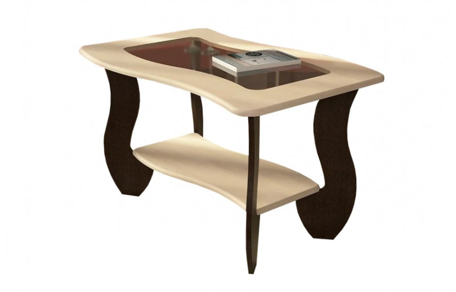 Журнальный стол с прямоугольным стеклом №3 в Великом Новгороде - фото Журнальный стол с прямоугольным стеклом №3 в Великом Новгороде - картинка