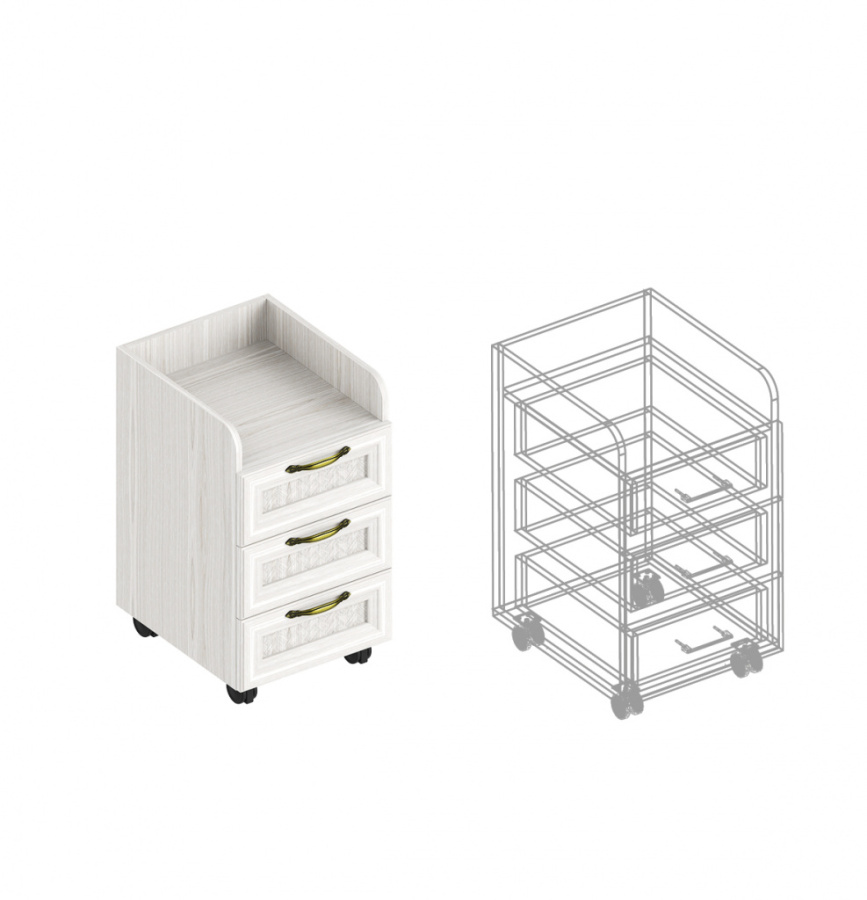 Тумба выкатная «Александрия» ДА-17 в Великом Новгороде - картинка