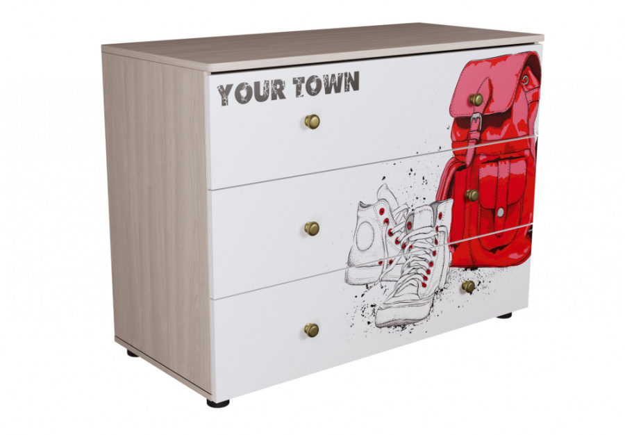 Комод КМ-008 "Мийа-3А"с ф/п в Великом Новгороде - картинка