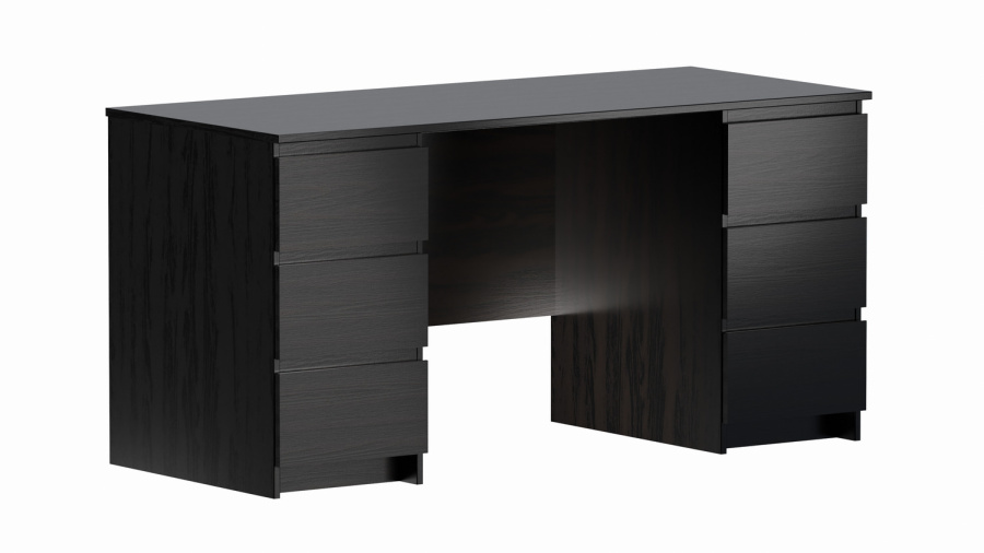 Стол письменный 6 ящиков 151х65 КАСТОР в Великом Новгороде - фото Стол письменный 6 ящиков 151х65 КАСТОР в Великом Новгороде - картинка