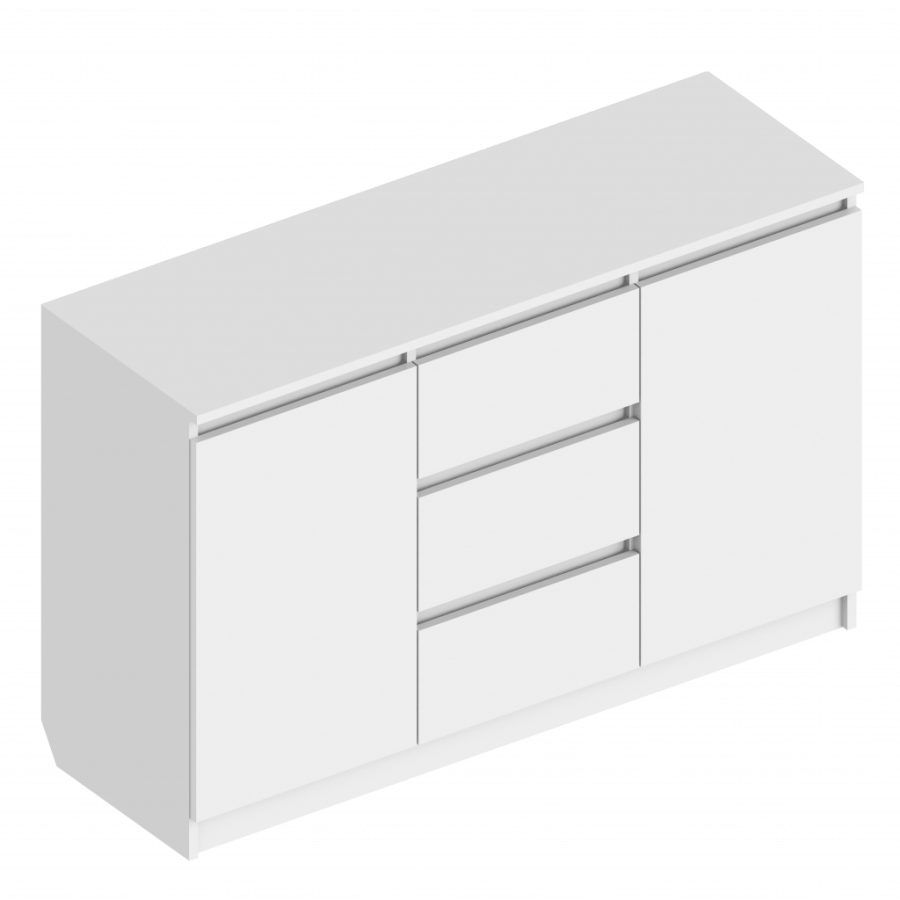 Комод «Бьянко» 2-ств с 3 ящиками в Великом Новгороде - картинка