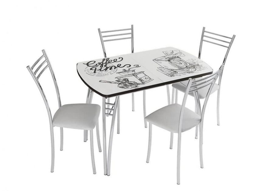 Обеденная группа с раздвижным столом в Великом Новгороде - фото Обеденная группа с раздвижным столом в Великом Новгороде - картинка