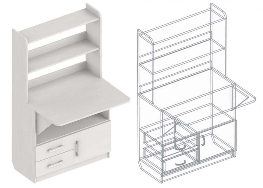 Стол письменный в Великом Новгороде - картинка