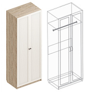 Шкаф «Филадельфия» ГФ-01 2-ств в Великом Новгороде - картинка