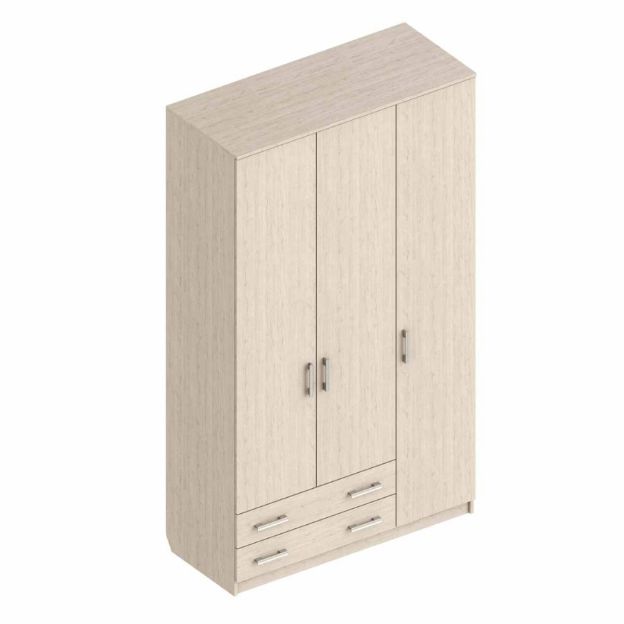 Шкаф трехдверный с 2 ящиками (универсал) в Великом Новгороде - картинка