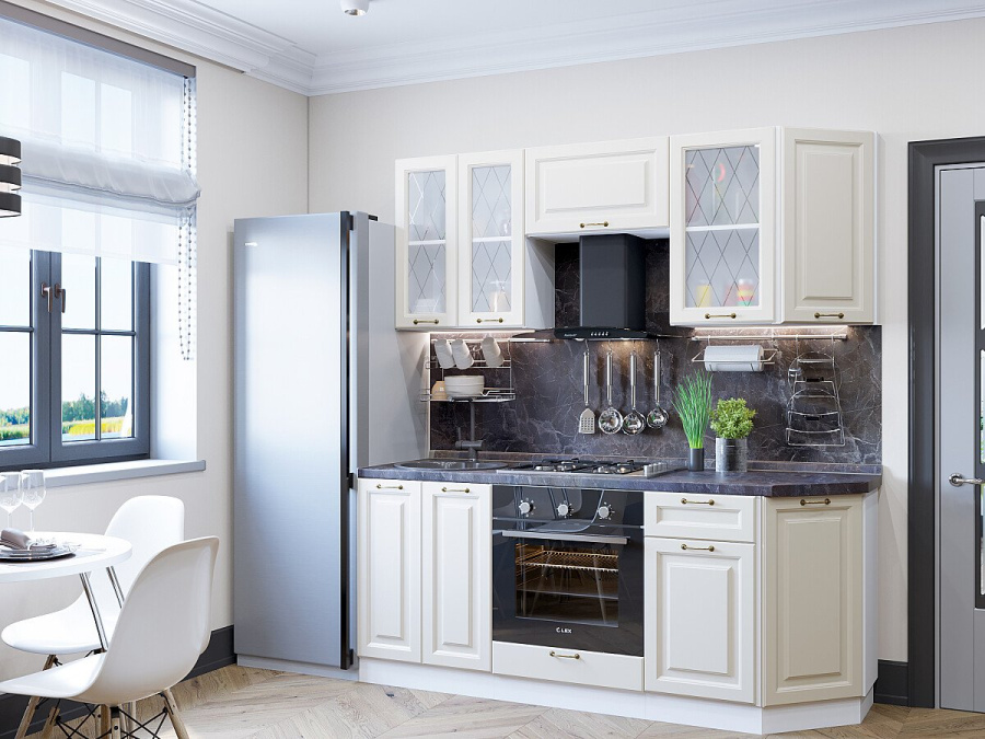 Кухня Ницца-01 в Великом Новгороде - фото Кухня Ницца-01 в Великом Новгороде - картинка