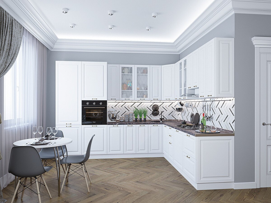 Кухня Ницца-04 в Великом Новгороде - картинка