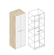 Шкаф «Милана» 2-ств с полками в Великом Новгороде - картинка