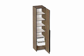 Шкаф однодверный "Бьянка" вариант 2 в Великом Новгороде - фото Шкаф однодверный "Бьянка" вариант 2 в Великом Новгороде - картинка