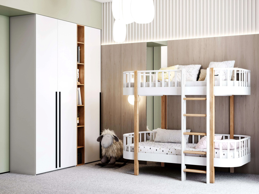 Детская кровать "Лия" двухъярусная в Великом Новгороде - картинка