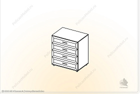 Комод "Классика" КМ в Великом Новгороде - картинка