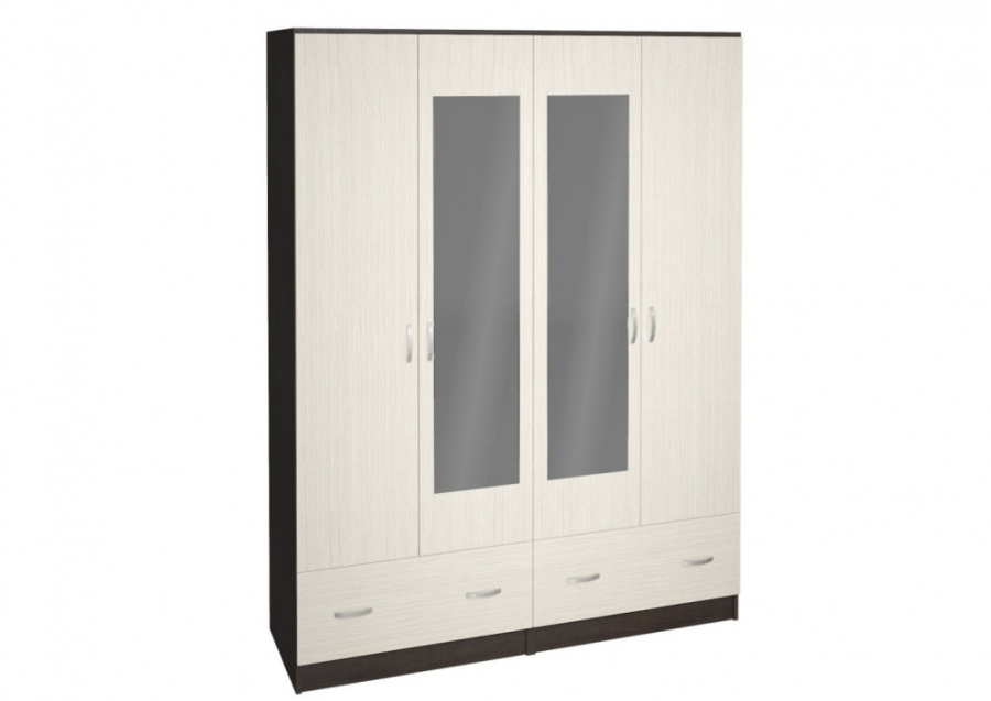 Шкаф 4-х створчатый ШК-4 "РОНДА" в Великом Новгороде - фото Шкаф 4-х створчатый ШК-4 "РОНДА" в Великом Новгороде - картинка