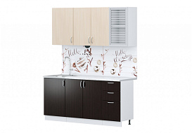 Кухня "КОНТЕМП ЭКМ" 1,7 м (Виола Нео) в Великом Новгороде - картинка