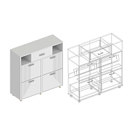 Обувница «Сандра» 2-ств с 3 ящиками в Великом Новгороде - картинка