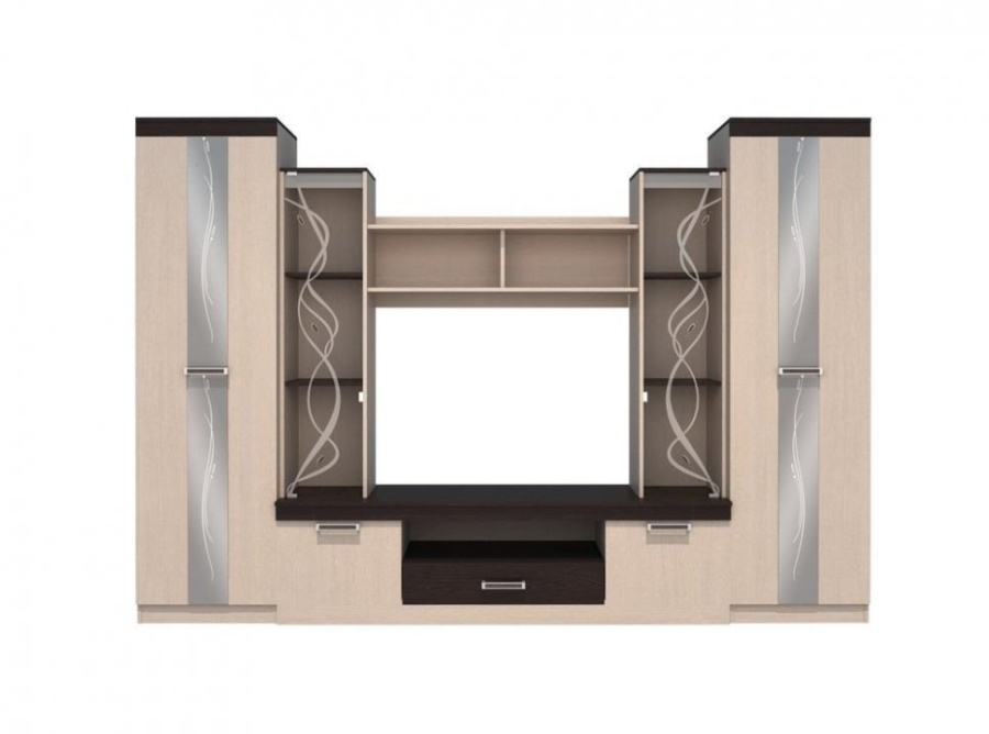 Стенка "Атлантида-2Б" в Великом Новгороде - фото Стенка "Атлантида-2Б" в Великом Новгороде - картинка