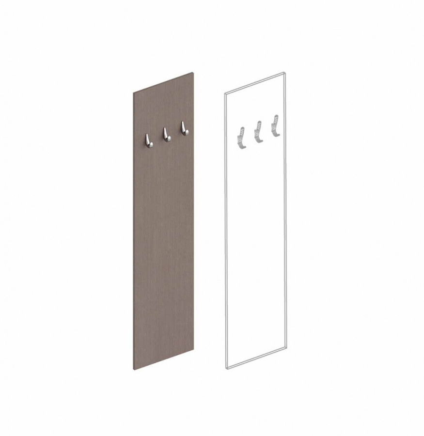 Панель под вешалки ЛДСП «Анита» в Великом Новгороде - фото Панель под вешалки ЛДСП «Анита» в Великом Новгороде - картинка