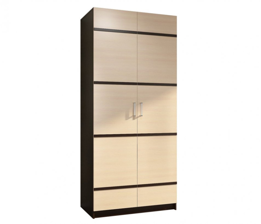 Шкаф с ПВХ декором "Эва" ШК-023 в Великом Новгороде - картинка