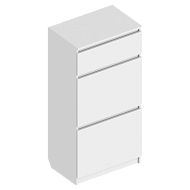 Тумба «Бьянко» 2-ств с ящиком в Великом Новгороде - картинка