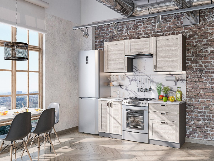 Кухня Лофт-05 в Великом Новгороде - картинка