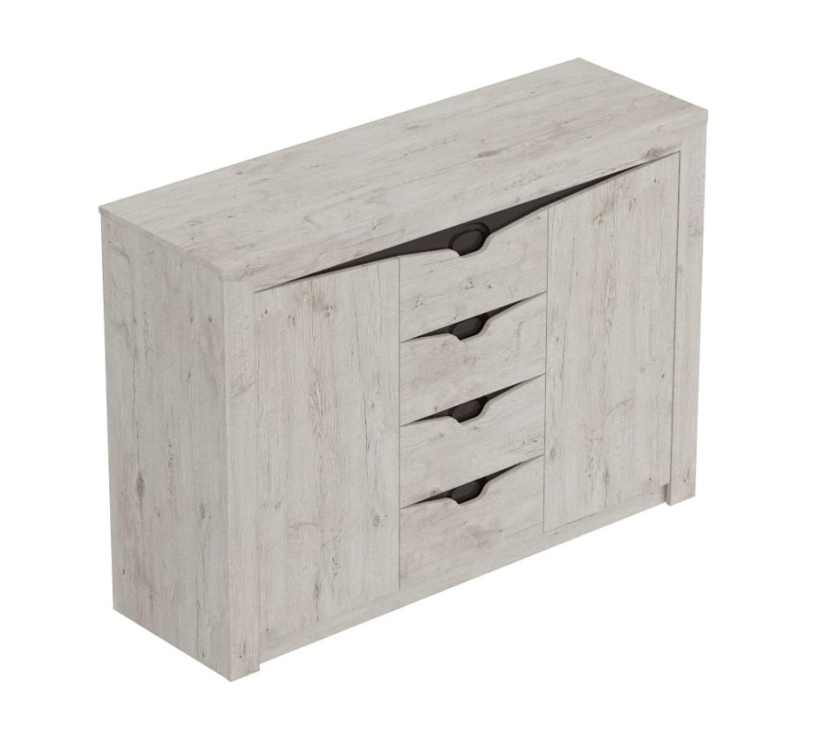 Тумба с 4 ящиками и 2 дверцами "Соренто" в Великом Новгороде - картинка