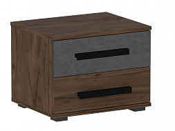 Тумба прикроватная с двумя ящиками "Глазго" спальня в Великом Новгороде - картинка