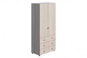 Шкаф 2-х створчатый комбинированный ШК-007 "Мийа-3А" в Великом Новгороде - картинка